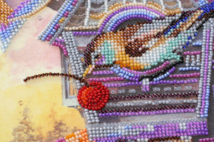 Bead Embroidery Kit Main Bead Embroidery Kit Bird's town
