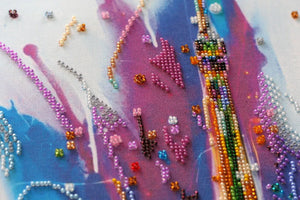 Bead Embroidery Kit Main Bead Embroidery Kit Eiffel Tower