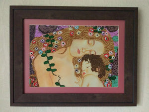 Bead Embroidery Kit Main Bead Embroidery Kit Mother and Child