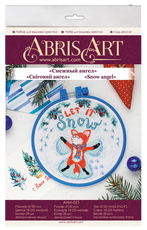 Cross Stitch Kit Cross-stitch kits Snow angel
