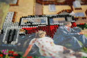 Bead Embroidery Kit Main Bead Embroidery Kit Sunday picnic