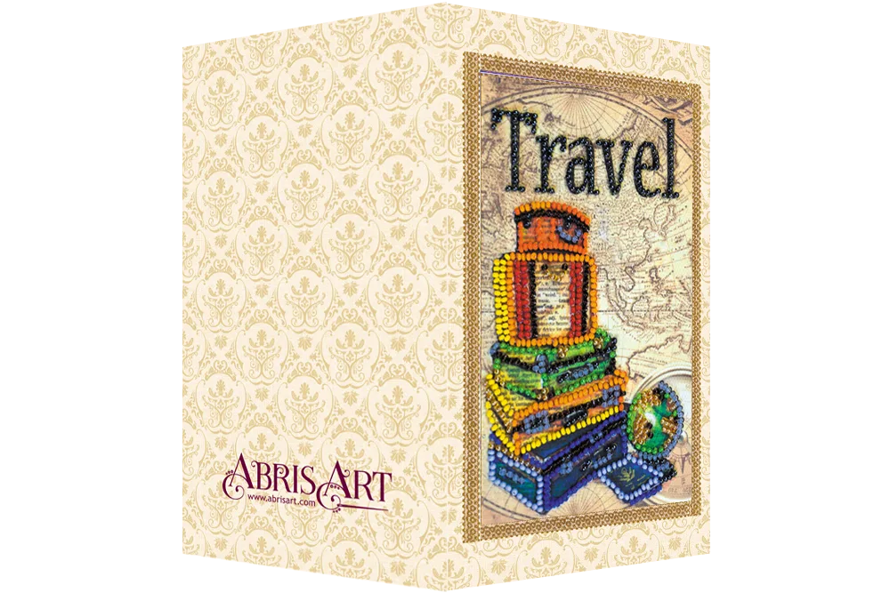 Postcards Bead Embroidery Kit Postcard Bead embroidery kit Around the world