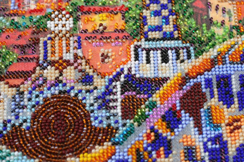 Bead Embroidery Kit Main Bead Embroidery Kit Park Guell