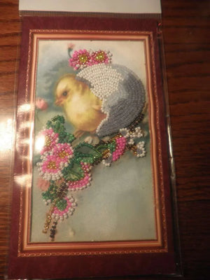 Postcards Bead Embroidery Kit Postcard Bead embroidery kit Easter – 2