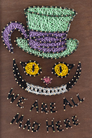 String Art Kit Creative Kit/String Art Cat Cheshire
