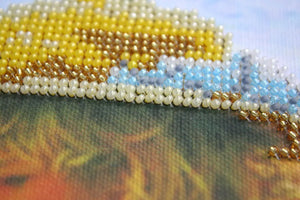 Bead Embroidery Kit Main Bead Embroidery Kit Sand castle