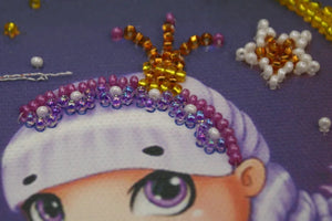 Bead Embroidery Kit Mini Bead embroidery kit Moonlight dreamer