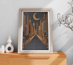 Bead Embroidery Kit Main Bead Embroidery Kit City of dreams