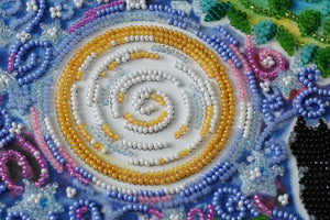Bead Embroidery Kit Mid-sized bead embroidery kit Together forever