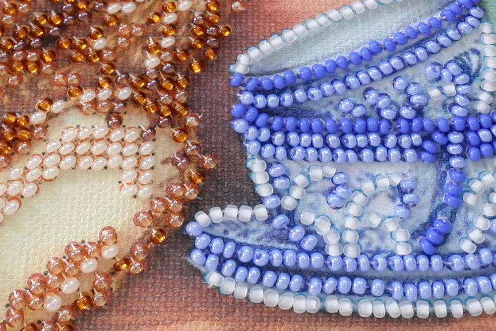 Bead Embroidery Kit Mini Bead embroidery kit Candy bear