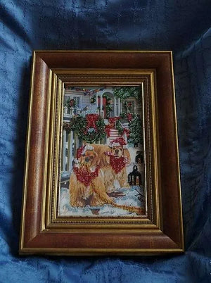 Bead Embroidery Kit Main Bead Embroidery Kit Christmas Morning