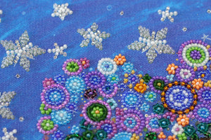 Bead Embroidery Kit Main Bead Embroidery Kit Day and night meeting