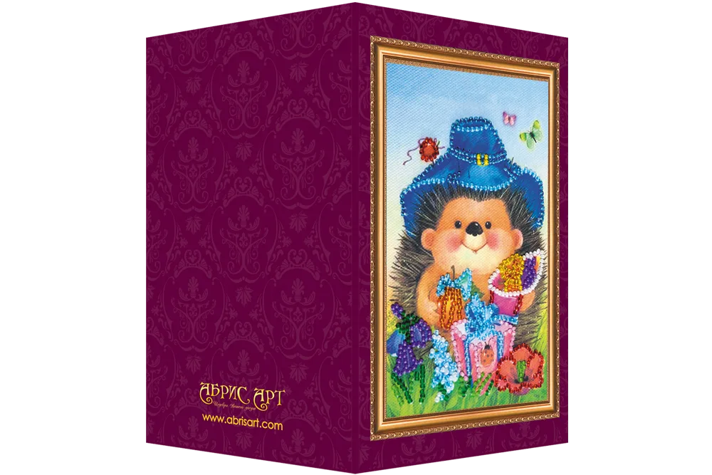 Postcards Bead Embroidery Kit Postcard Bead embroidery kit Congratulations – 8
