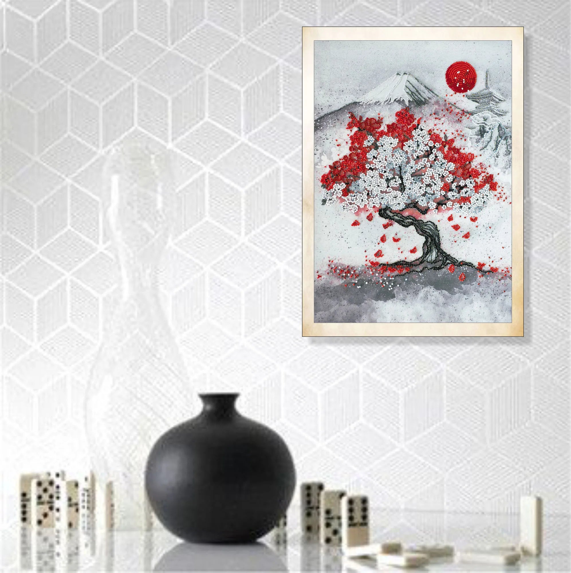 Bead Embroidery Kit Main Bead Embroidery Kit Hanami
