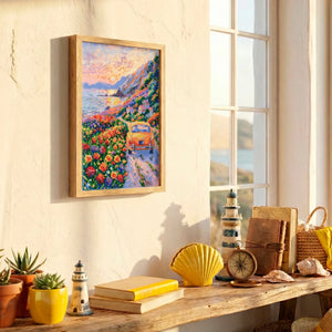 Bead Embroidery Kit Main Bead Embroidery Kit Twilight Over the Sea