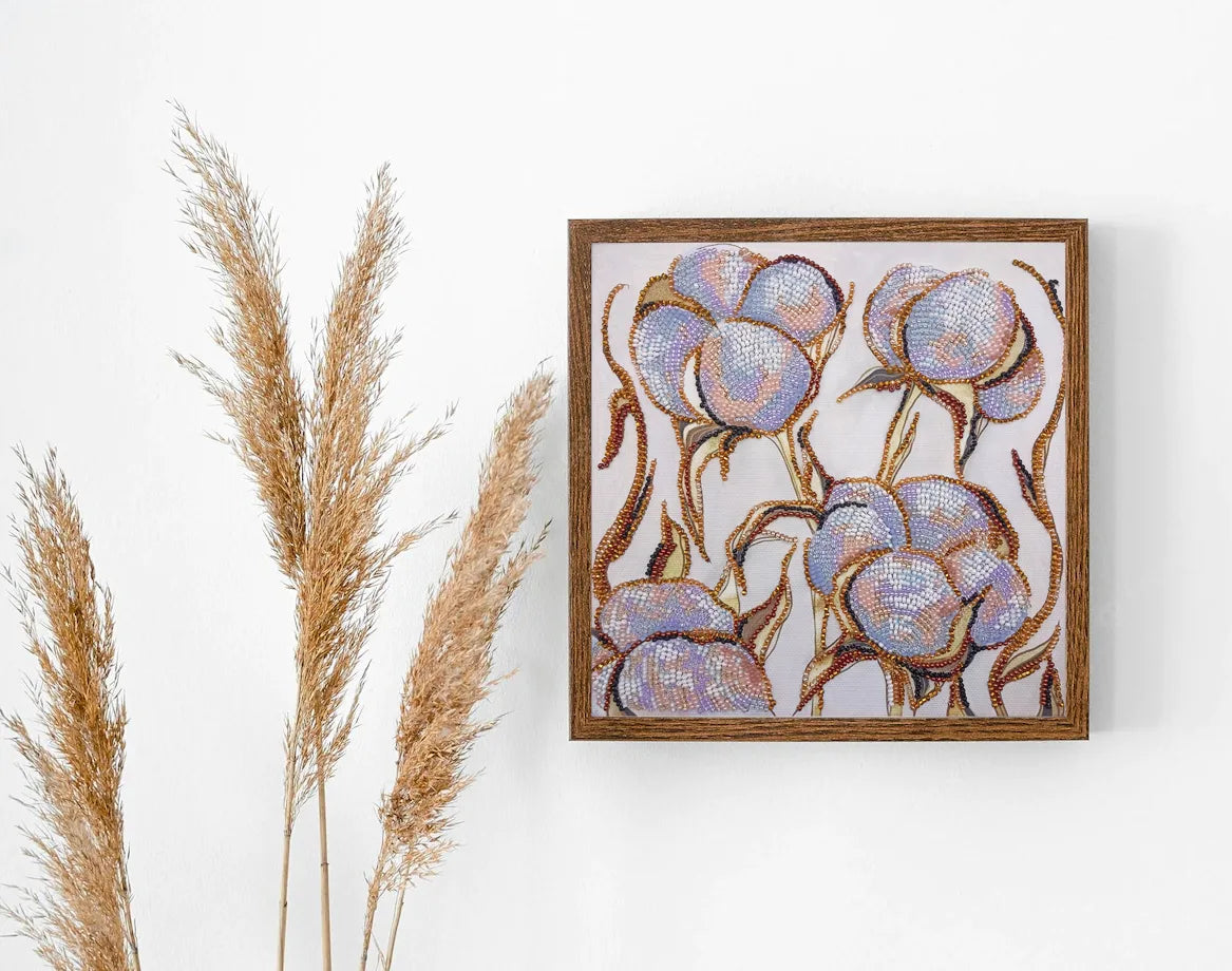 Bead Embroidery Kit Mid-sized bead embroidery kit Gentle touch