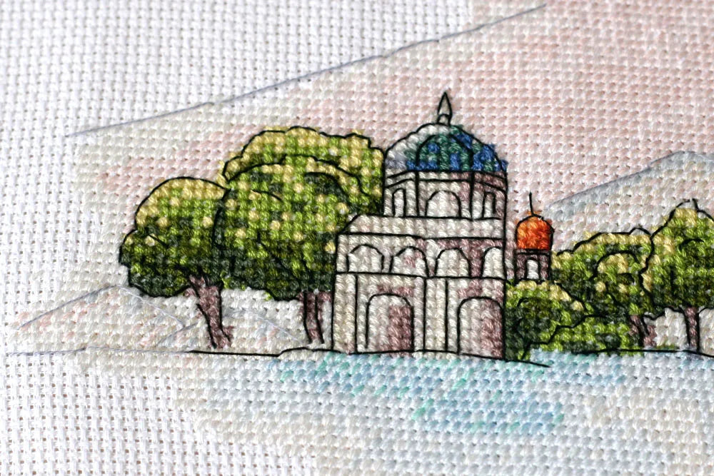 Cross Stitch Kit Cross-stitch kits Colorful domes