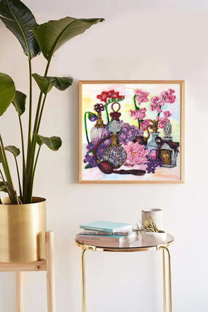 Bead Embroidery Kit Main Bead Embroidery Kit Floral trail