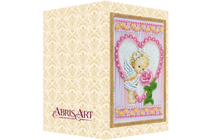 Postcards Bead Embroidery Kit Postcard Bead embroidery kit Angel and Rose