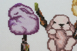 Cross Stitch Kit Cross-stitch kits March rabbits