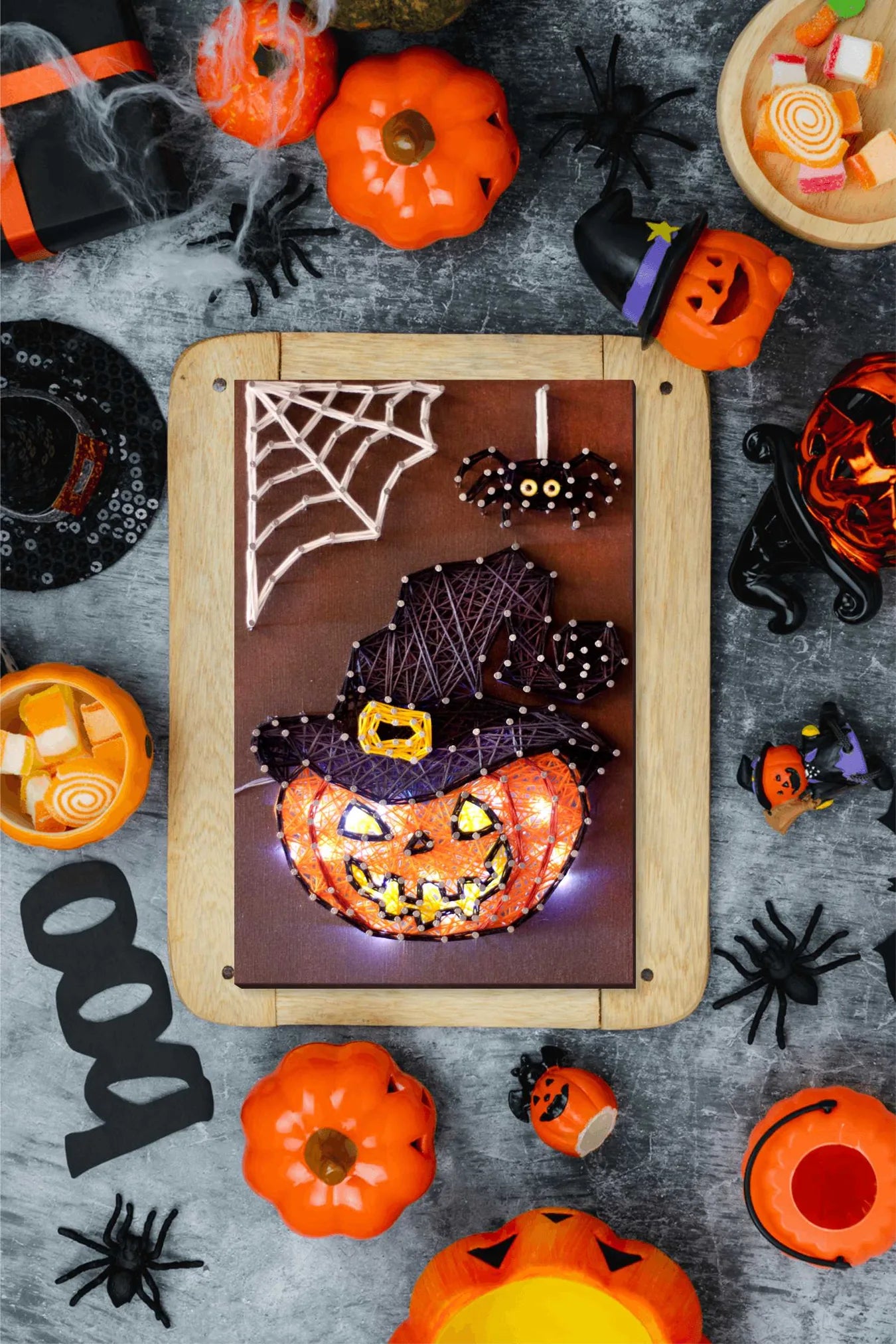 String Art Kit Creative Kit/String Art Pumpkin