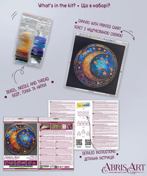 Bead Embroidery Kit Main Bead Embroidery Kit Magical dreams
