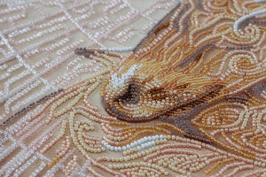 Bead Embroidery Kit Main Bead Embroidery Kit Mother`s tenderness