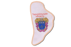 Magnets Bead Embroidery Kit Kits for embroidery with beads magnets "Map of Ukraine" Ternopil region