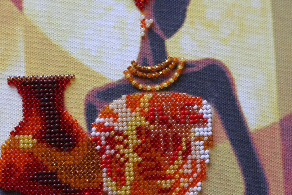 Bead Embroidery Kit Main Bead Embroidery Kit Africa-3