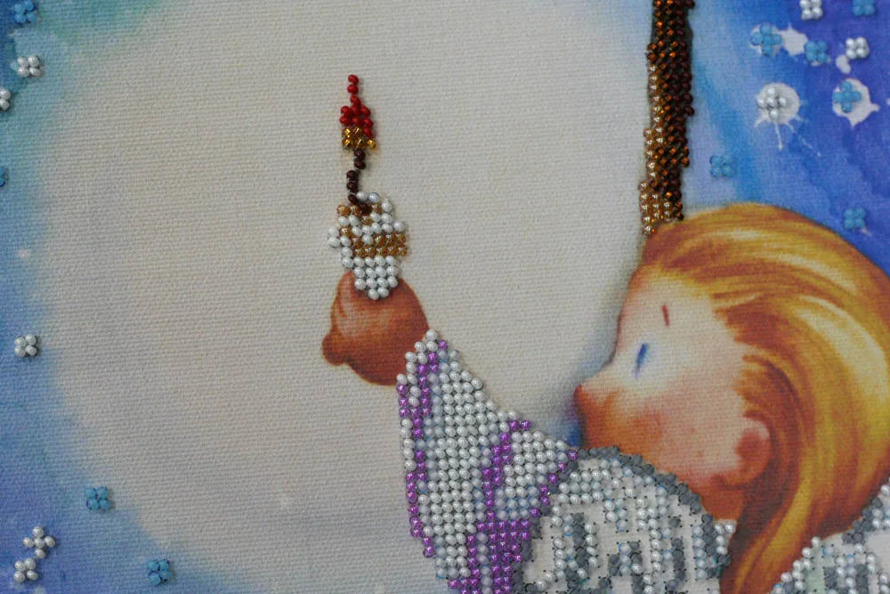 Bead Embroidery Kit Main Bead Embroidery Kit First star