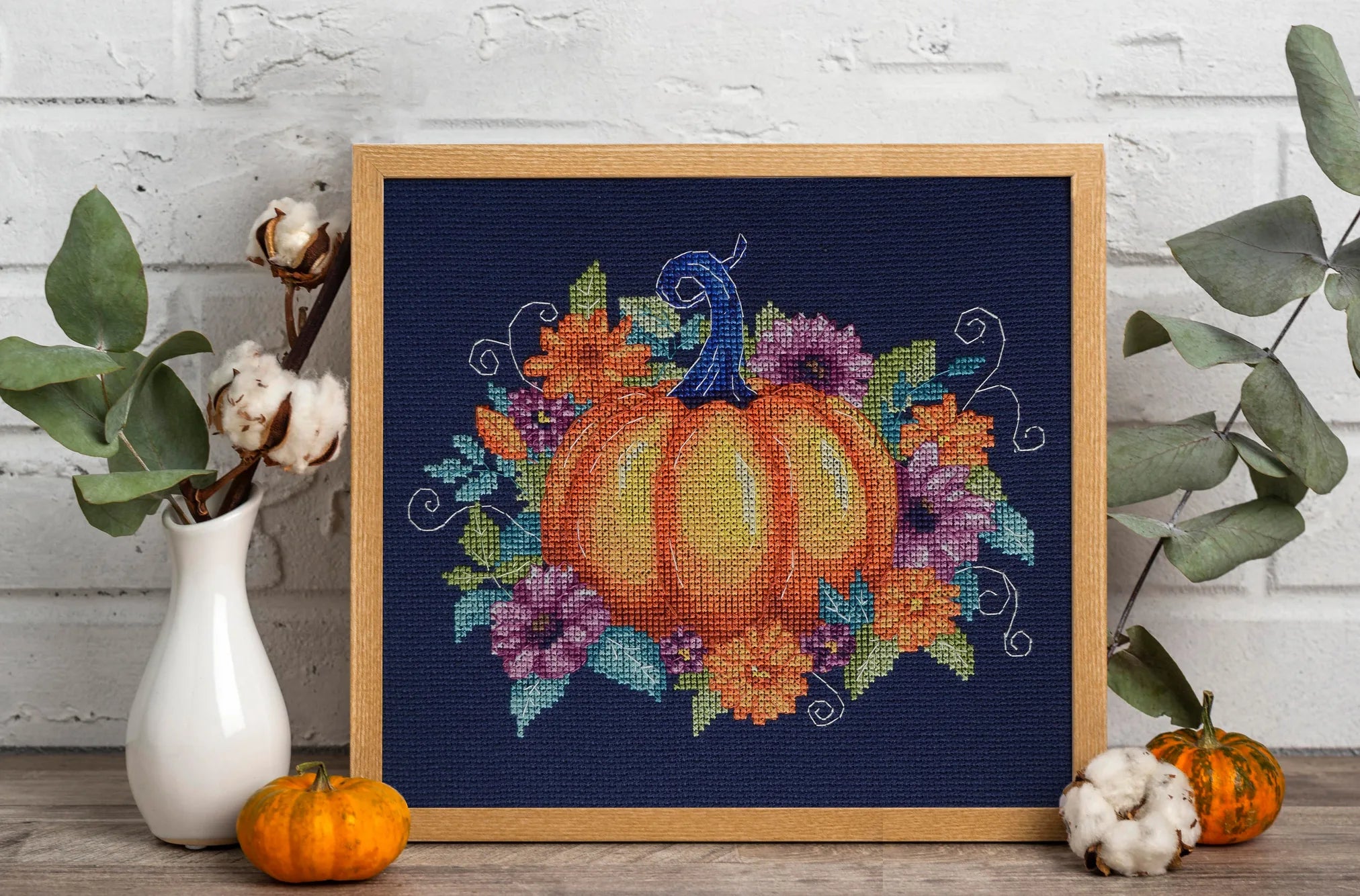 Cross Stitch Kit Cross-stitch kits Autumn colors