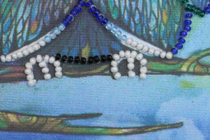 Bead Embroidery Kit Mini Bead embroidery kit Muse