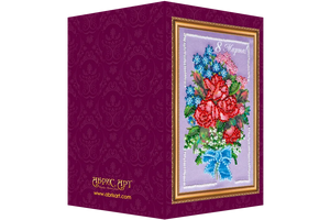 Postcards Bead Embroidery Kit Postcard Bead embroidery kit Happy 8th of March (Women's Day) – 5