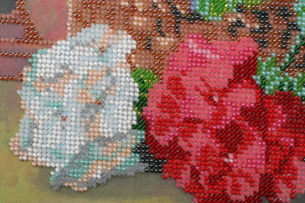 Bead Embroidery Kit Main Bead Embroidery Kit Crane's bill