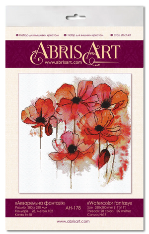 Cross Stitch Kit Cross-stitch kits Watercolor fantasy