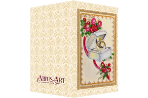 Postcards Bead Embroidery Kit Postcard bead embroidery kits Happy Wedding – 7