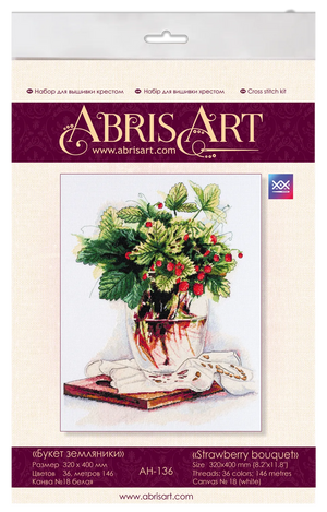 Cross Stitch Kit Cross-stitch kits Strawberry bouquet