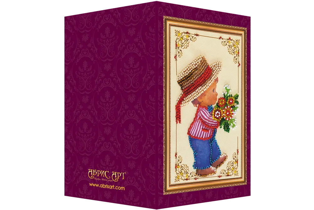 Postcards Bead Embroidery Kit Congratulations – 7