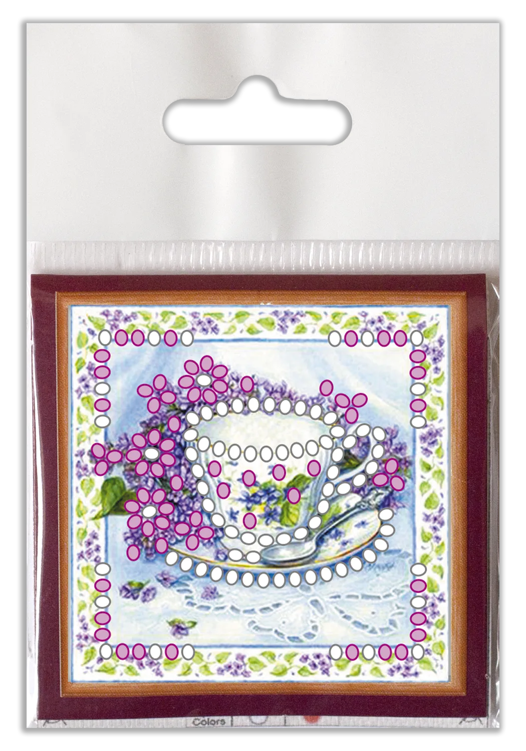 Magnets Bead Embroidery Kit Mini Magnets Bead embroidery kit Fragrant Tea