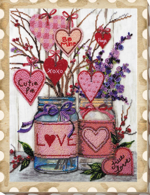 Bead Embroidery Kit Main Bead Embroidery Kit About love