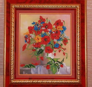 Bead Embroidery Kit Main Bead Embroidery Kit Summer imagination