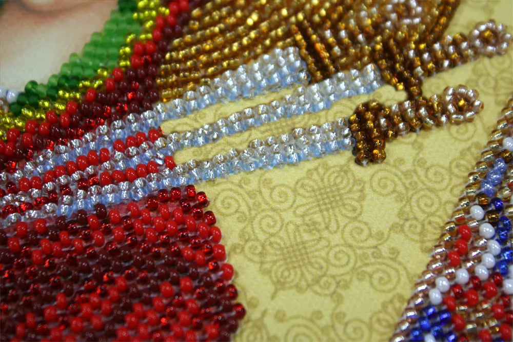 Bead Embroidery Kit Main Bead Embroidery Kit Icon of the Mother of «Seven Arrows»