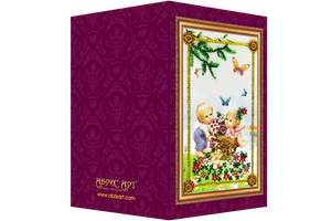Postcards Bead Embroidery Kit Postcard Bead embroidery kit Congratulations – 1