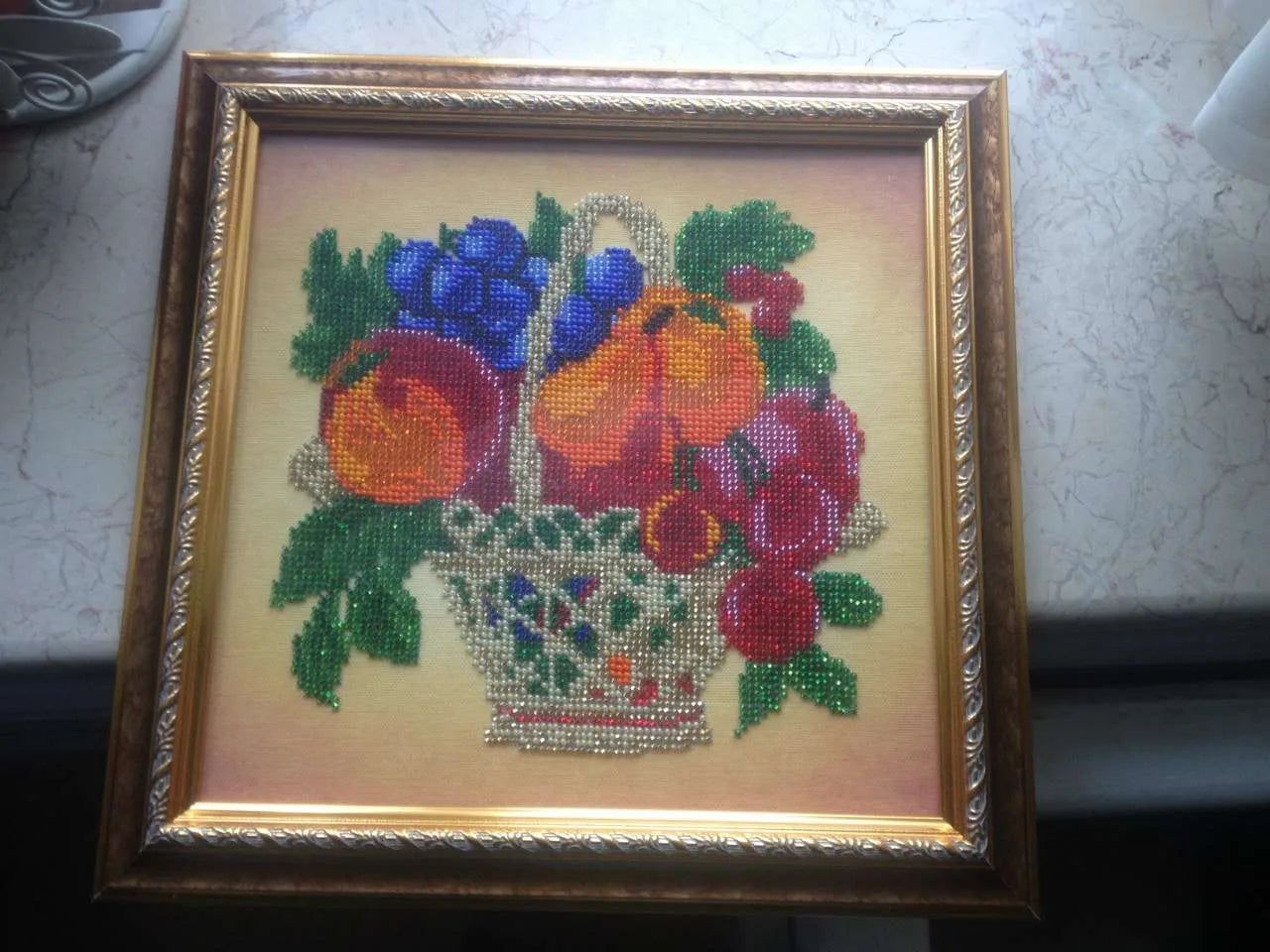 Bead Embroidery Kit Main Bead Embroidery Kit Fruit