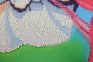 Bead Embroidery Kit Fuchsia – 1
