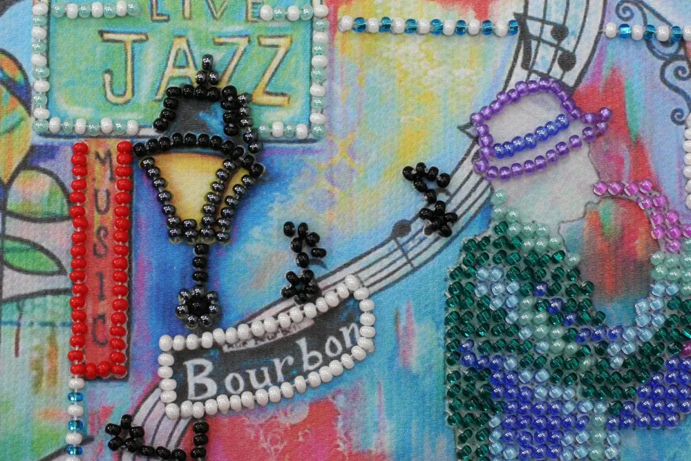 Bead Embroidery Kit Mini Bead embroidery kit Jazzy