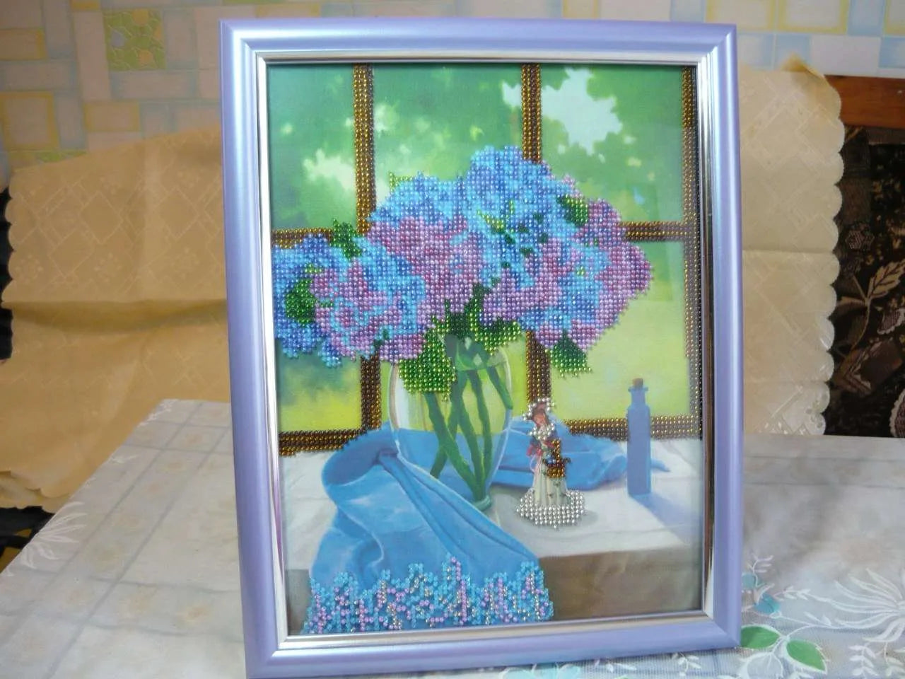 Bead Embroidery Kit Main Bead Embroidery Kit Lilac ambience