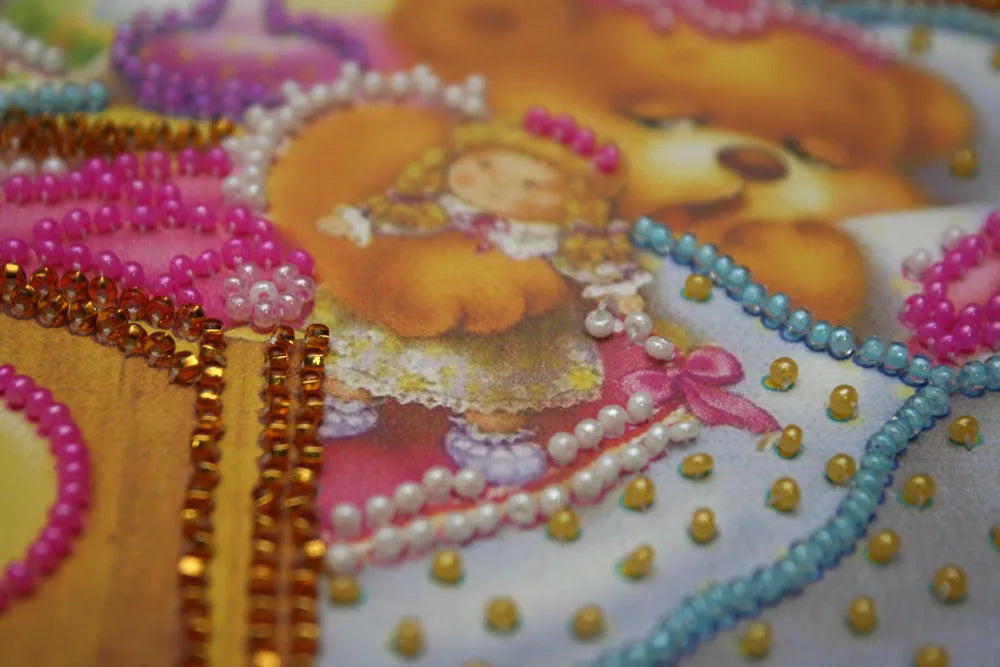 Bead Embroidery Kit Mini Bead embroidery kit Nighty night