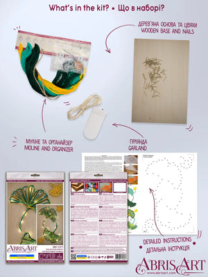 String Art Kit Creative Kit/String Art Malachite dance