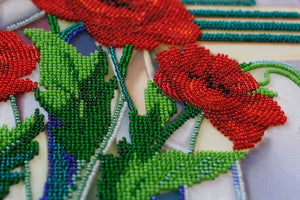 Bead Embroidery Kit Main Bead Embroidery Kit Morpheus Flowers